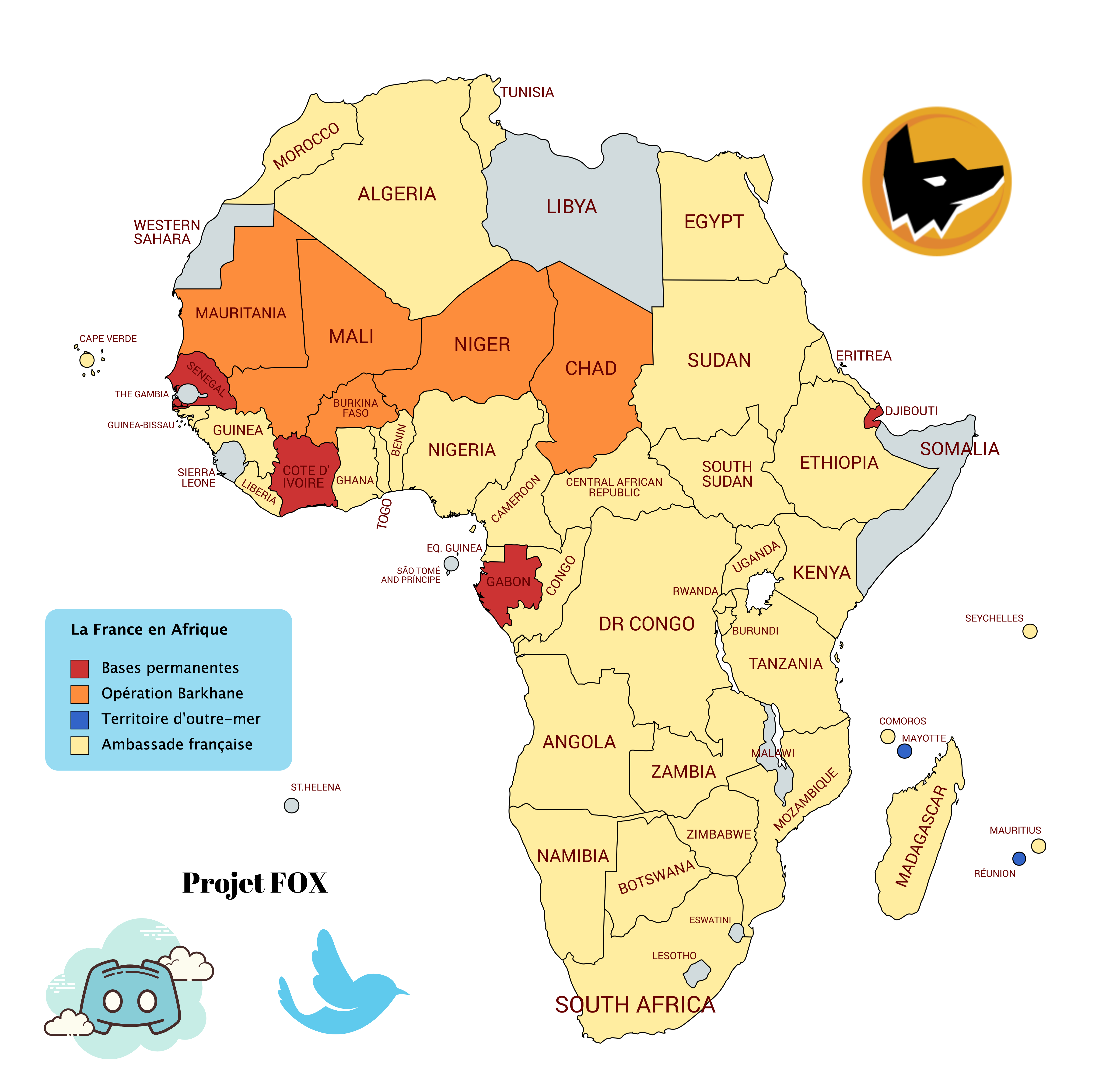 La France en Afrique